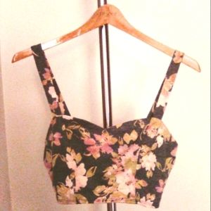kirra Floral Bralette Size L